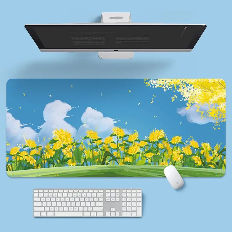Laptop Mouse - 800x300x2 مم سجادة لوحة مفاتيح لطيفة،