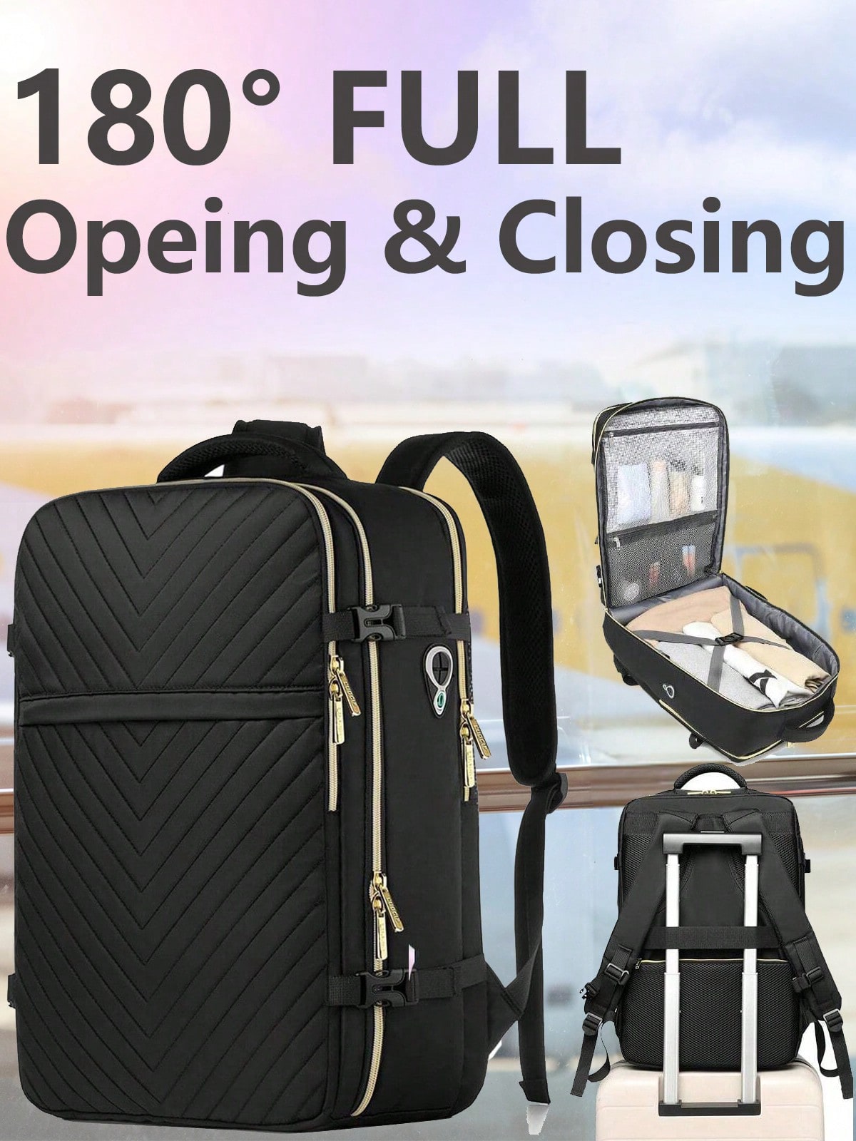 حقيبة ظهر كبيرة للسفر - معتمدة - مراجعة Laptop Bag وسعره