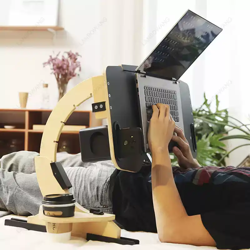 طاولة لاب توب قابلة للطي من سب - مراجعة Laptop Stand وسعره
