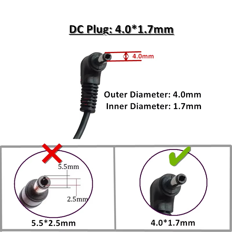حقيقي ADP-45YD A PA5192U-1ACA  - مراجعة Laptop Charger وسعره