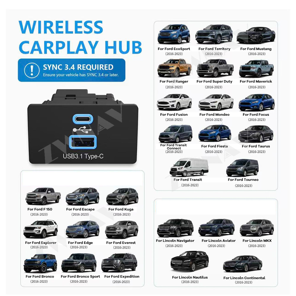 محول CarPlay وAndroid Auto الل - مراجعة Usb C Hub وسعره