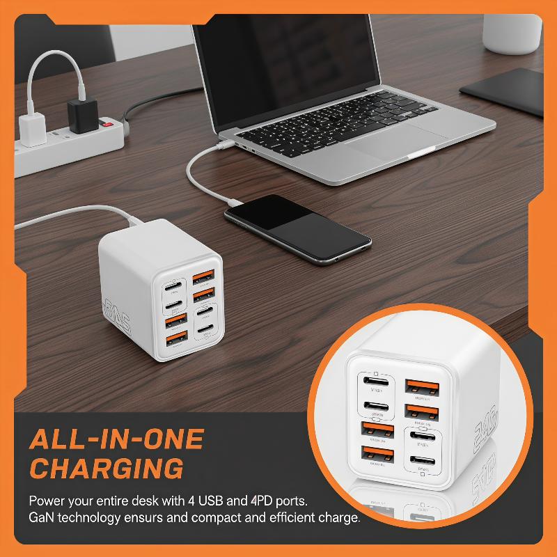 شاحن USB C بقوة 240 واط بتقنية - مراجعة Laptop Charger وسعره