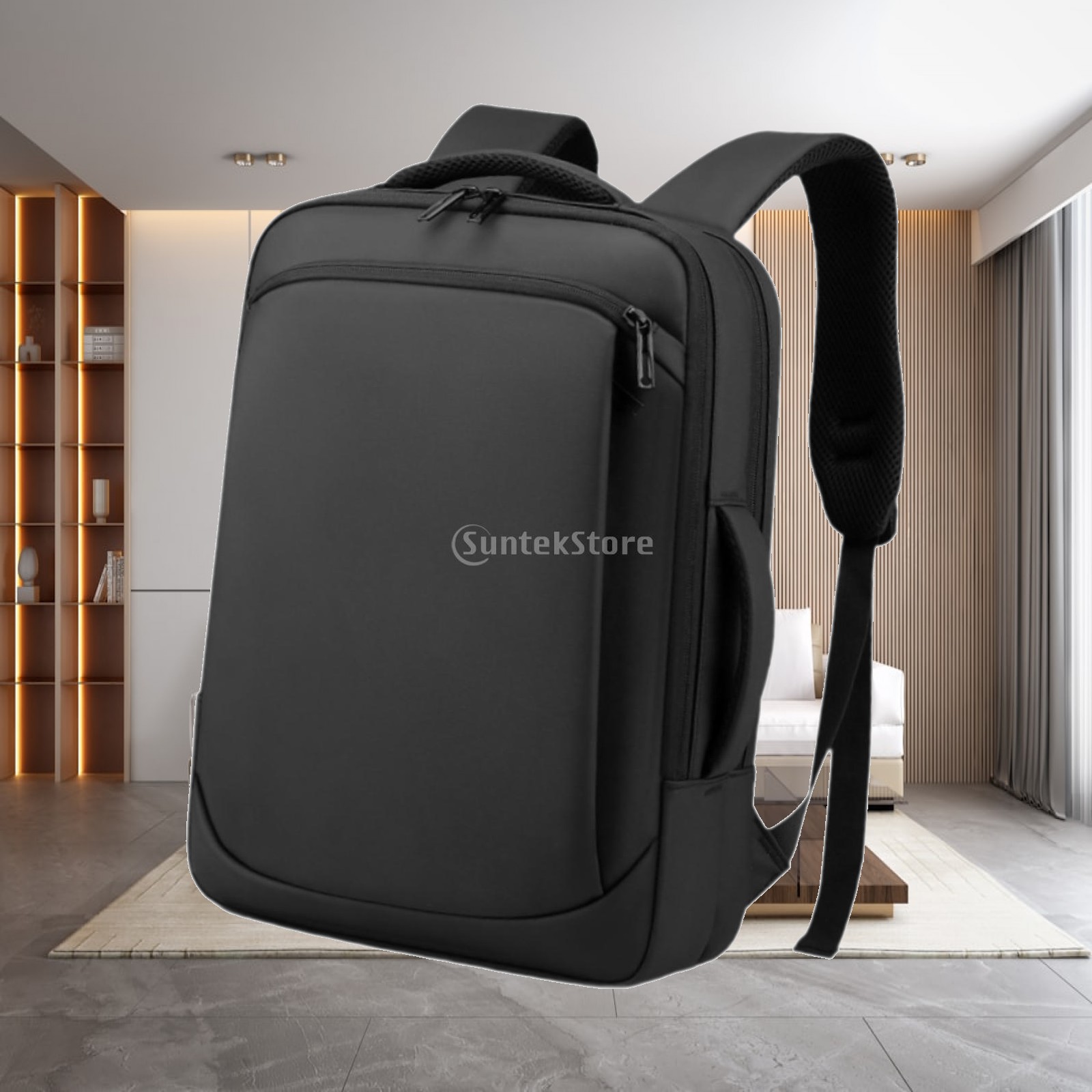 حقيبة ظهر للكمبيوتر مقاومة للم - مراجعة Laptop Bag وسعره